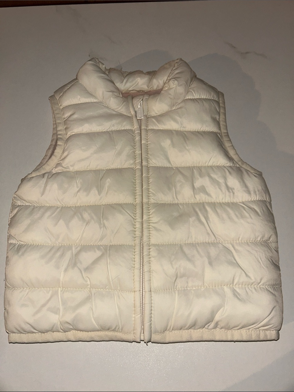5/$20 Old Navy Cream Puffer Vest